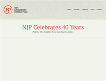 Tablet Screenshot of njp.com